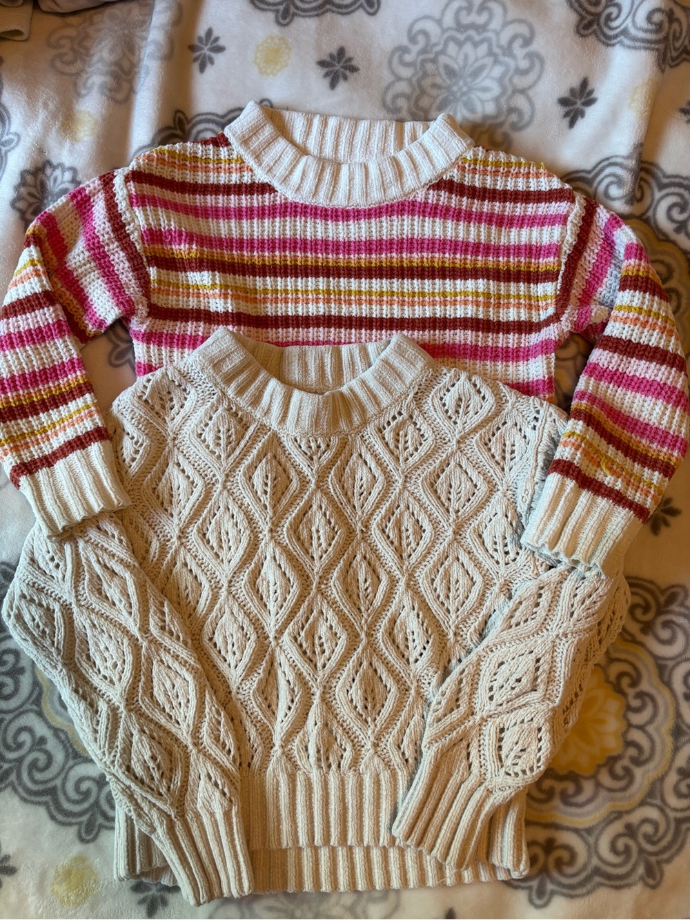 Set of Two Old Navy Girls Sweaters